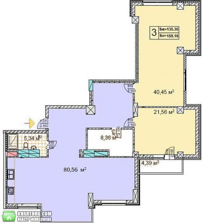 Sell 3-room apartment. Киев,  Драгомирова — photo 9