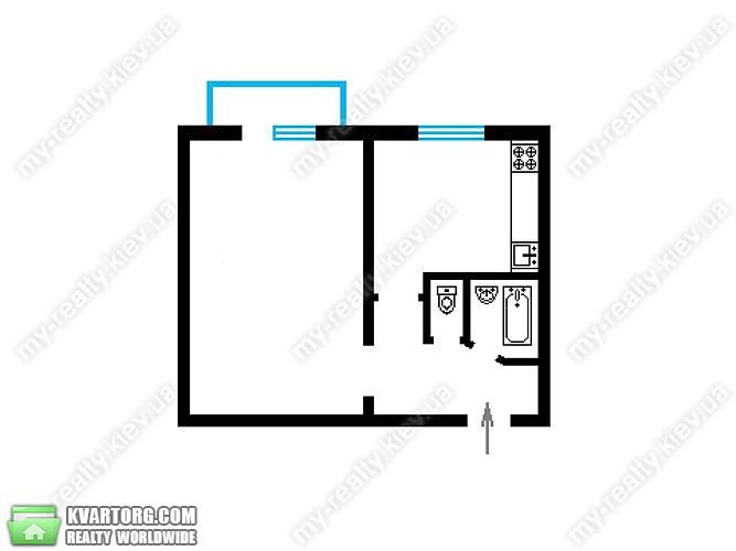Sell 1-room apartment. Киев,  Леси Украинки бул — photo 9
