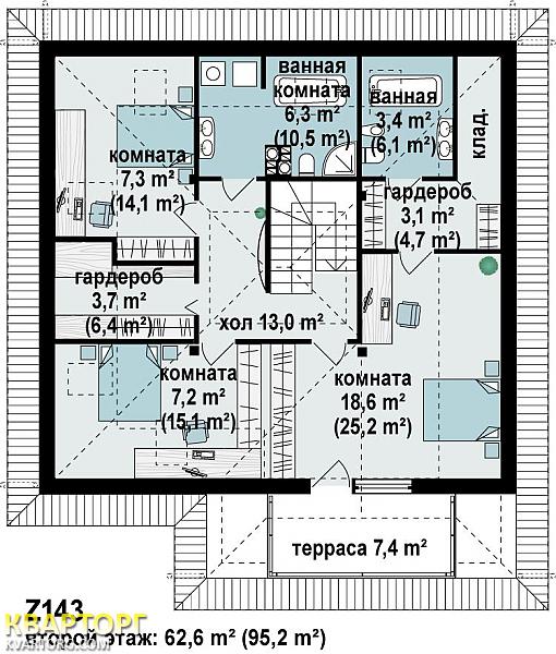 Sell house. Киев,  Трехсвятительская — photo 3