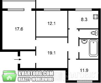 Sell 3-room apartment. Киев, Срибнокильская — photo 2