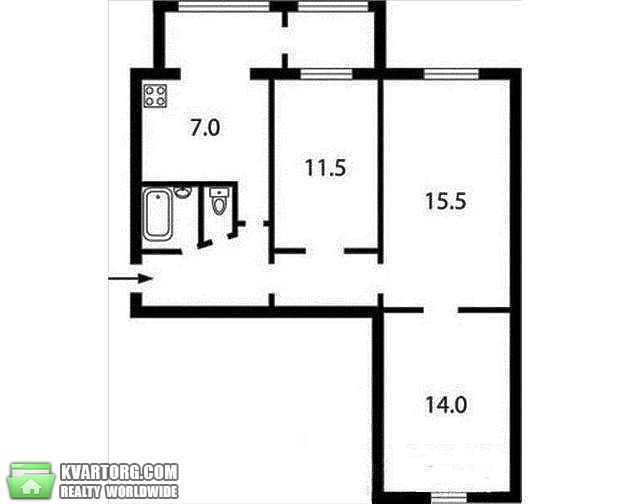 Sell 3-room apartment. Киев,  Героев Сталинграда пр — photo 8