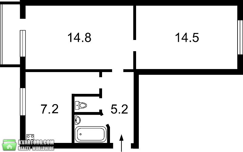 Sell 2-room apartment. Киев,  Верховного Совета бул — photo 3