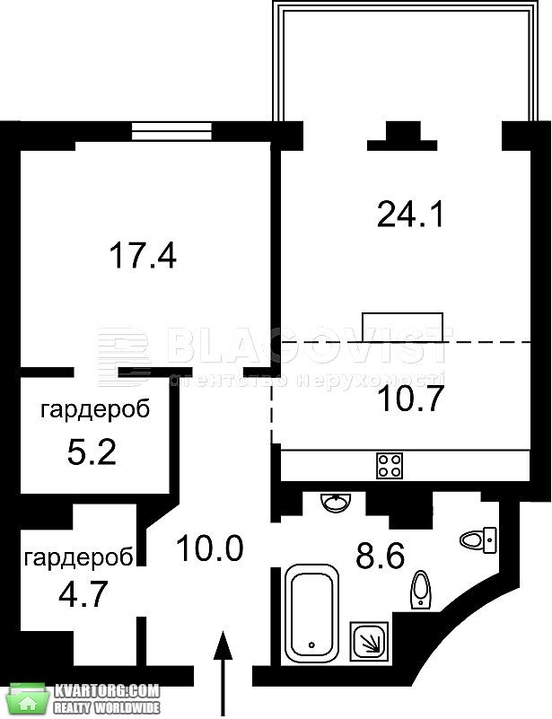 Sell 2-room apartment. Киев,  Дружбы Народов бул — photo 2