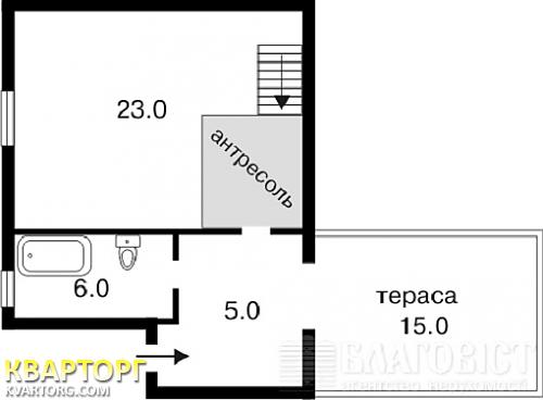 Sell 1-room apartment. Киев,  Владимирская — photo 2