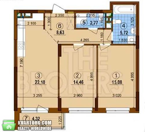 Sell 2-room apartment. Киев,  Правды пр — photo 5