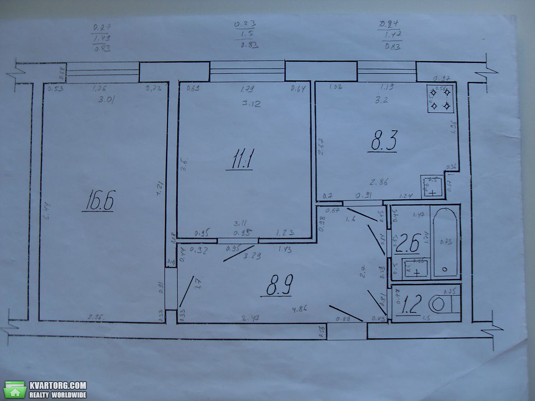 Rent out 2-room apartment. Киев, Виктора Ярмолы — photo 1