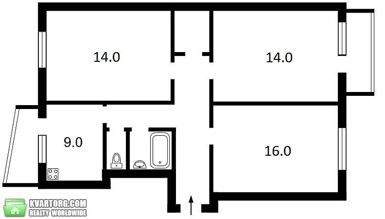 Sell 3-room apartment. Киев,  Жмаченко — photo 7
