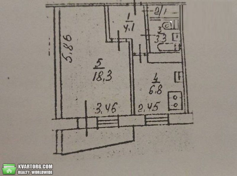 Sell 1-room apartment. Киев,  Маяковского — photo 5