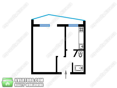 Sell 1-room apartment. Киев,  Кондратюка — photo 2