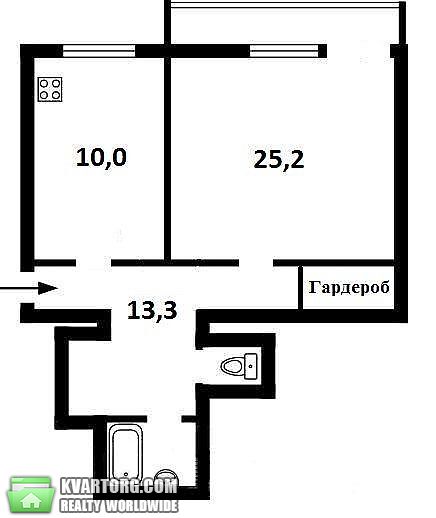 Rent out 1-room apartment. Киев,  Тарасовская — photo 7