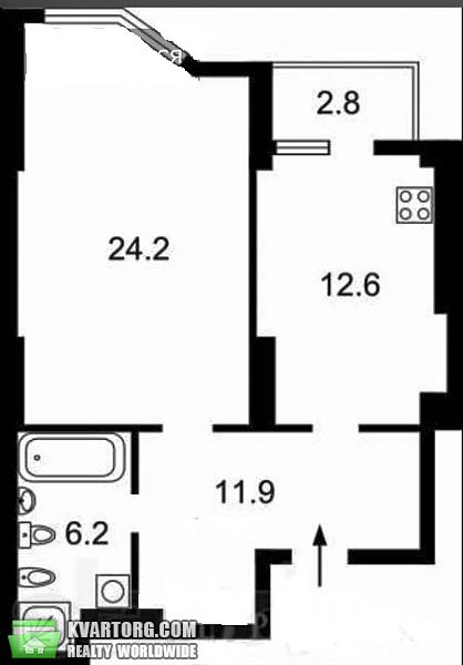 Sell 1-room apartment. Киев, Лебедева-Кумача — photo 3