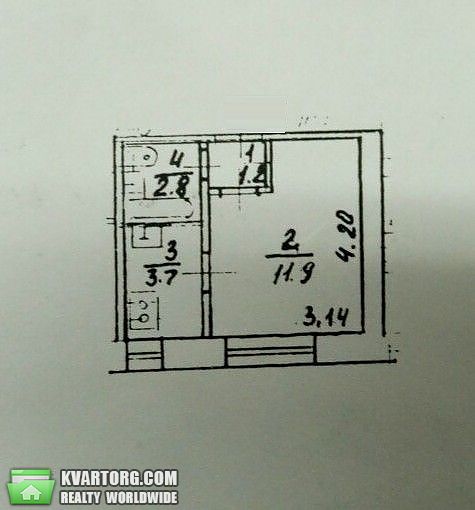 Sell 1-room apartment. Киев,  Гречко — photo 7