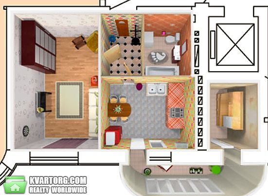 Sell 1-room apartment. Одесса, Семена Палия — photo 2