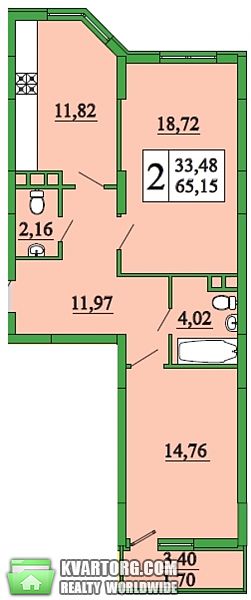 Sell 2-room apartment. Киев, Ломоносова — photo 2