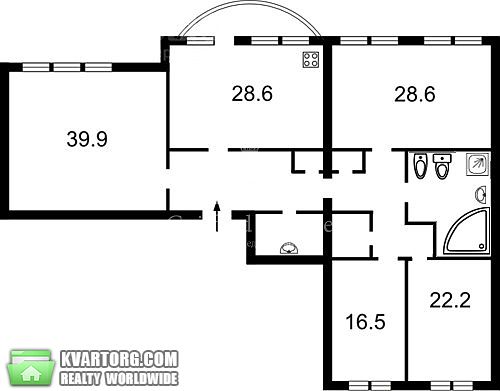 Sell 4-room apartment. Киев,  Героев Сталинграда пр — photo 2