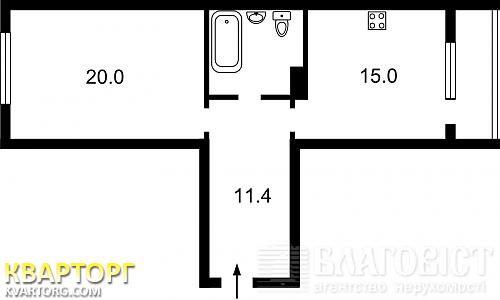 Sell 1-room apartment. Киев, ул.Елезаветы Чавдар — photo 7