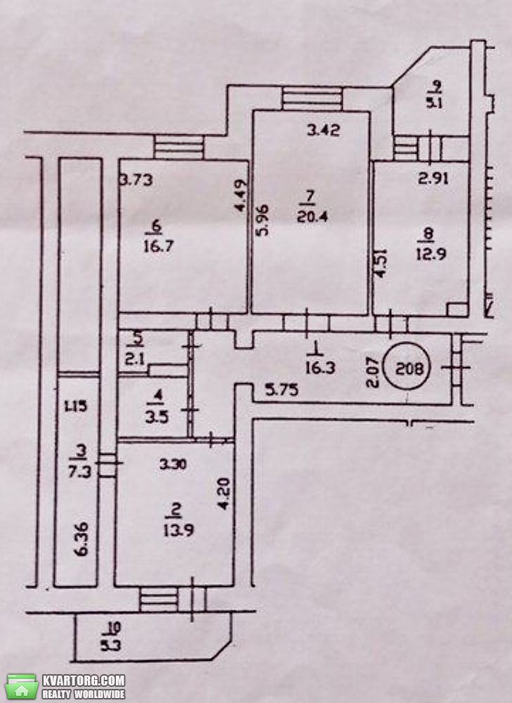 Sell 3-room apartment. Киев, Ахматовой — photo 2