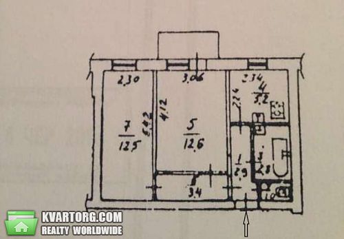 Sell 2-room apartment. Киев, Быковский пер — photo 6