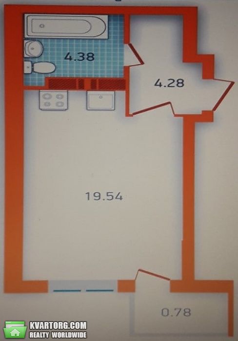 Sell 1-room apartment. Киев,  Бориспольская — photo 3
