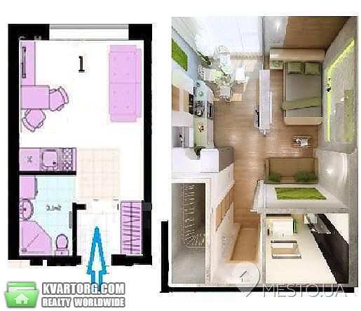 Sell 1-room apartment. Киев,  Довженко — photo 2