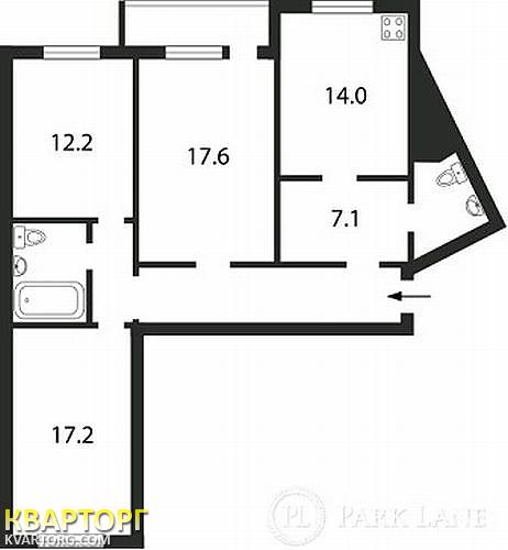 Sell 3-room apartment. Киев, Урловская, — photo 2