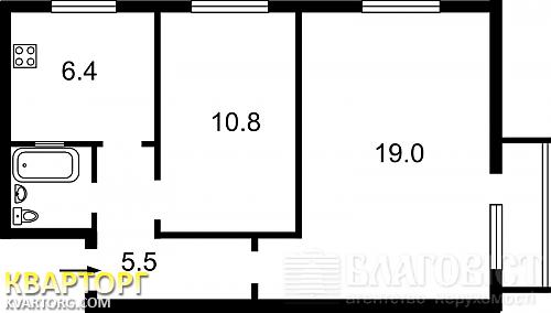 Sell 2-room apartment. Киев, Краковская — photo 10