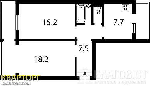 Sell 2-room apartment. Киев, Тимошенка.М продам кварти — photo 2