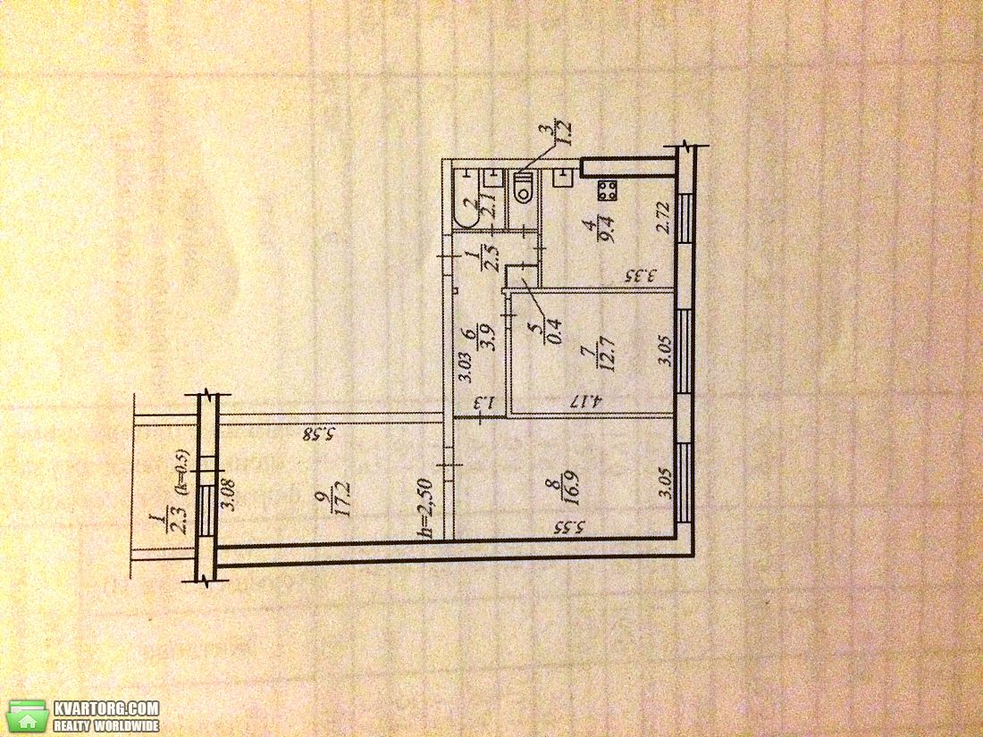 Sell 3-room apartment. Днепропетровск, Славы Бульвар — photo 10