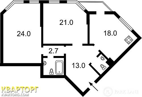 Sell 2-room apartment. Киев,  Вильямса — photo 2