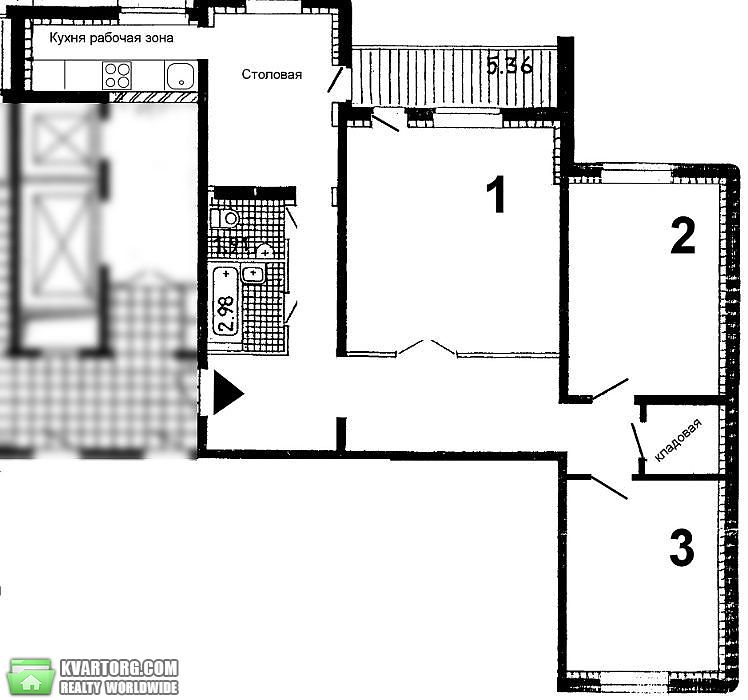 Rent out 3-room apartment. Киев,  Якуба Коласа — photo 6