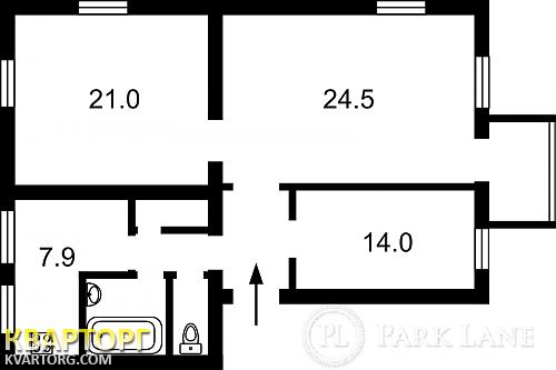 Sell 3-room apartment. Киев,  Воровского — photo 2