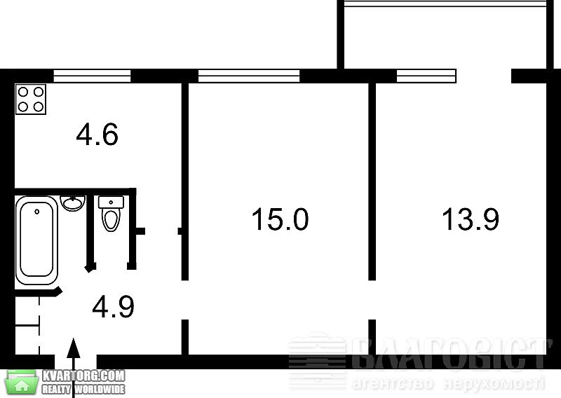 Sell 2-room apartment. Киев,  Голосеевский пр — photo 2