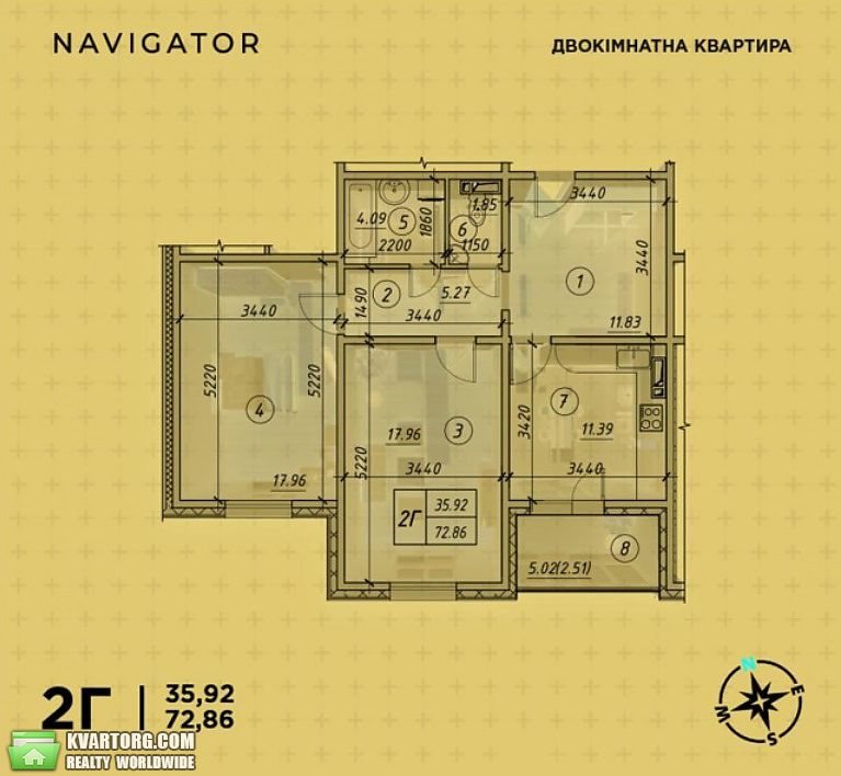 Sell 2-room apartment. Киев, Балтийский — photo 7