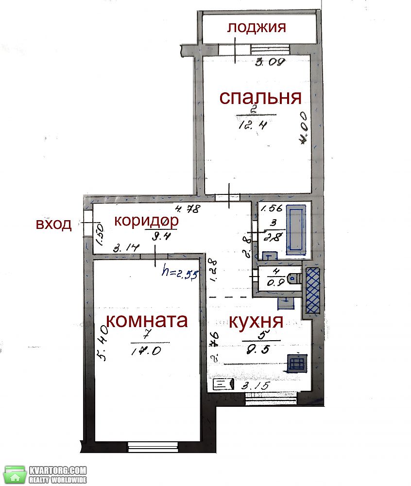 Sell 2-room apartment. Киевская обл., калиновка — photo 2
