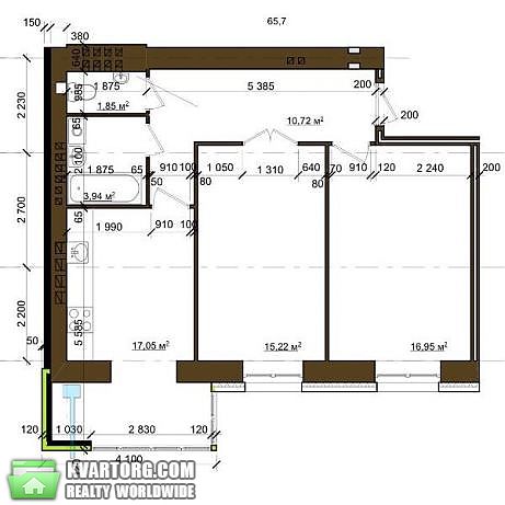Sell 2-room apartment. Днепропетровск, Запорожское шоссе — photo 3