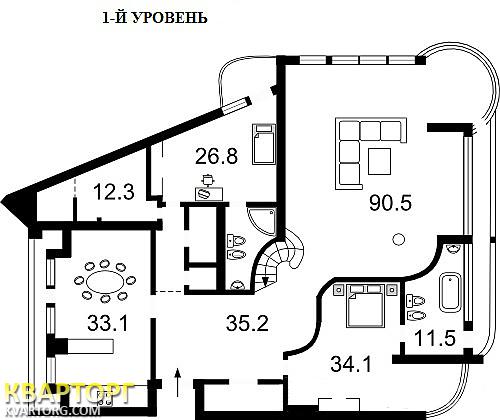 Sell multi-room apartment. Киев,  Шевченко бул — photo 8