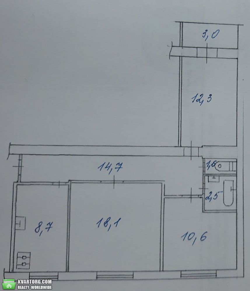 Sell 3-room apartment. Киев,  Шовкуненко — photo 8