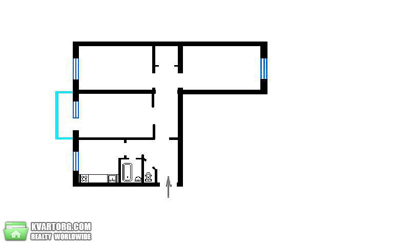 Sell 3-room apartment. Киев,  Гагарина пр — photo 9