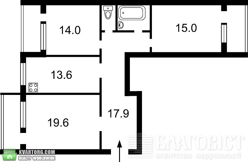 Sell 3-room apartment. Киев, Андрющенко — photo 2