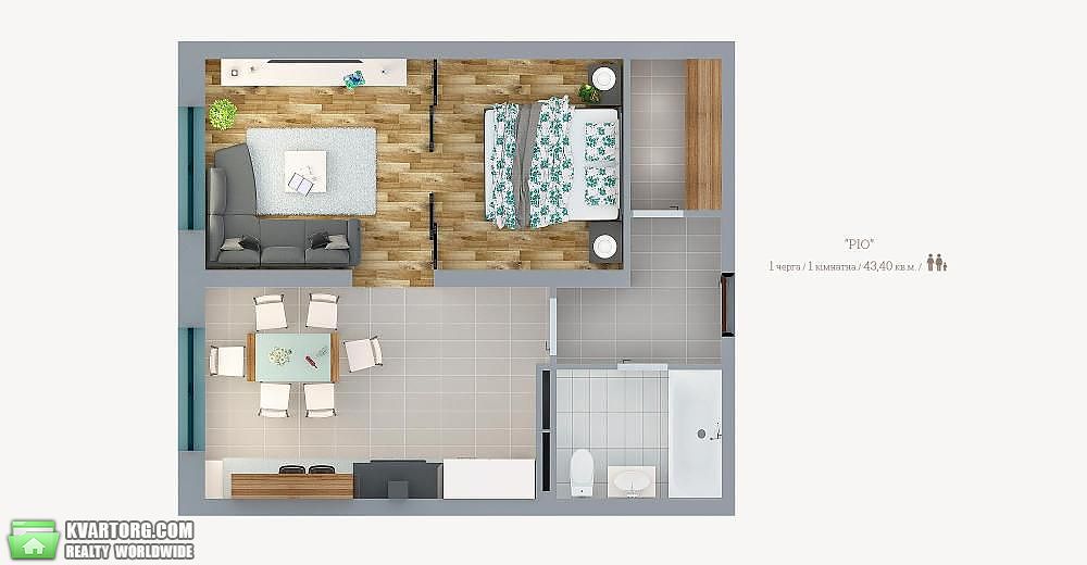 Sell 1-room apartment. Киев,  Днепродзержинская — photo 2