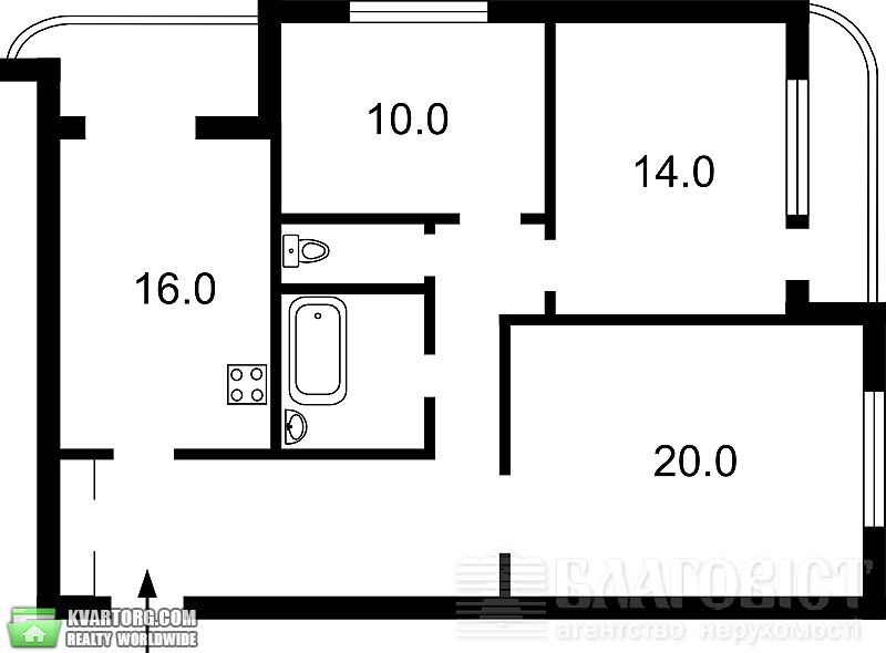Sell 3-room apartment. Киев,  Победы пр — photo 3