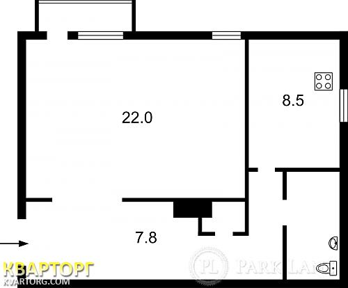 Sell 1-room apartment. Киев,  Бастионная — photo 2