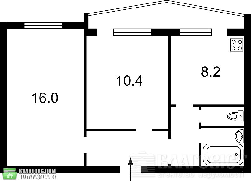 Sell 2-room apartment. Киев,  Жмаченко — photo 10