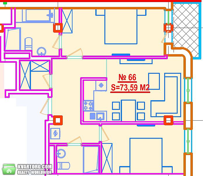 Sell 2-room apartment. Одесса, Вице Адмирала Азарова — photo 2