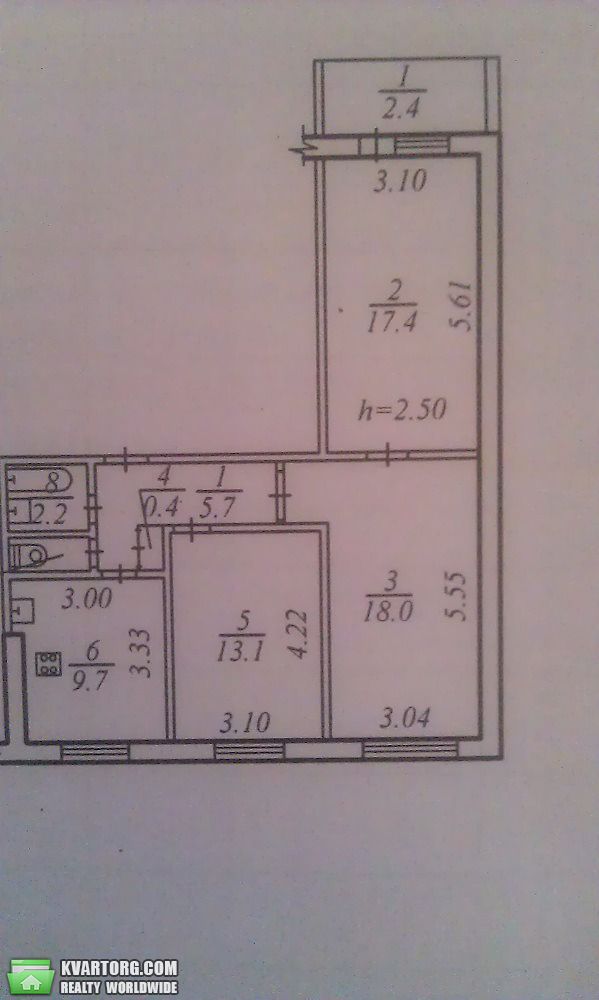 Sell 3-room apartment. Днепропетровск, пер. Фестивальный — photo 4
