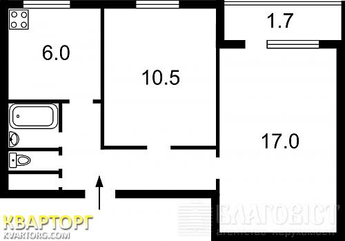Sell 2-room apartment. Киев,  Героев Сталинграда пр — photo 2
