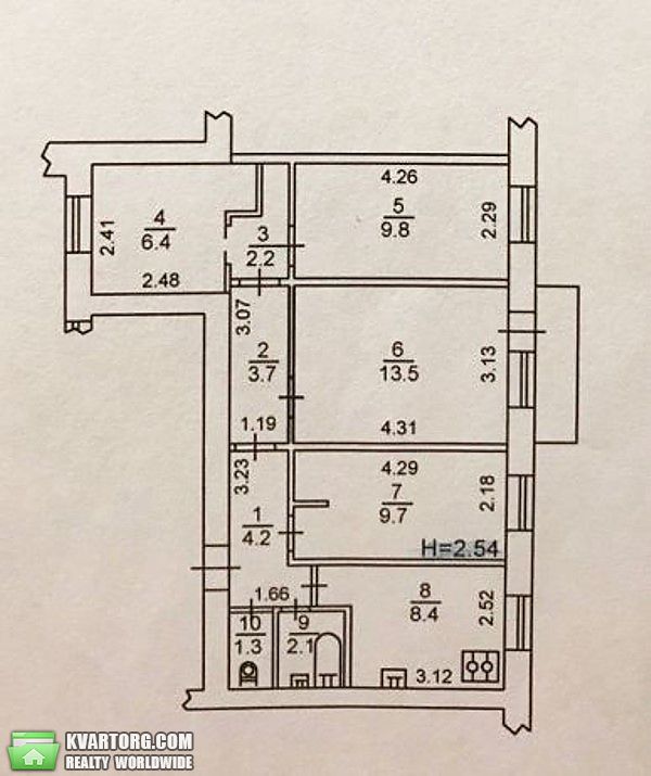 Sell 4-room apartment. Киев,  Гашека — photo 2