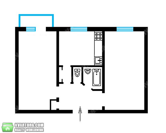 Планировка квартиры бабочка 2 комнатная продам 2-комнатную квартиру. Киев, Никитенко