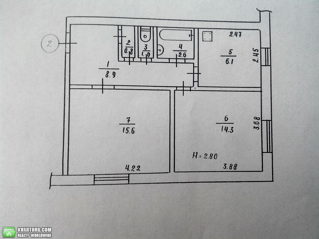 Sell 2-room apartment. Днепропетровск, Павленко — photo 7