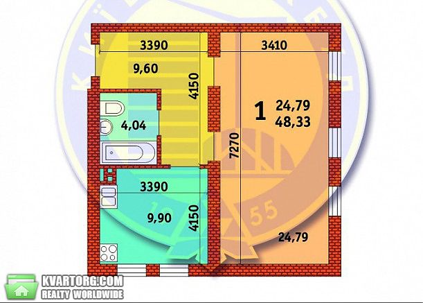 Sell 1-room apartment. Киев,  Чоколовский бул — photo 4